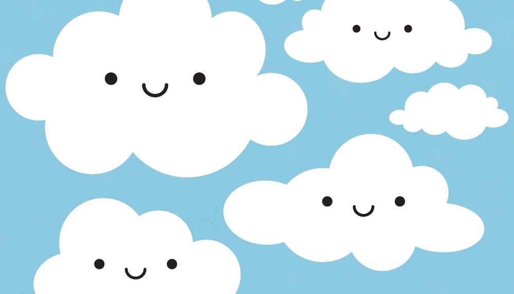 Happy clouds